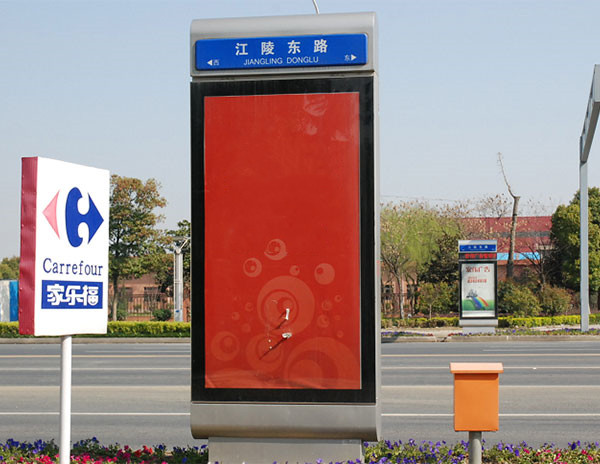 不銹鋼燈箱案例